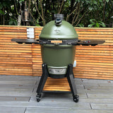 V2 Kamado with PRO FIRE BOWL - With Acacia Stand