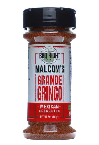 How To BBQ Right Malcom’s ‘Grande Gringo’ Mexican Seasoning – 142g (5 oz)